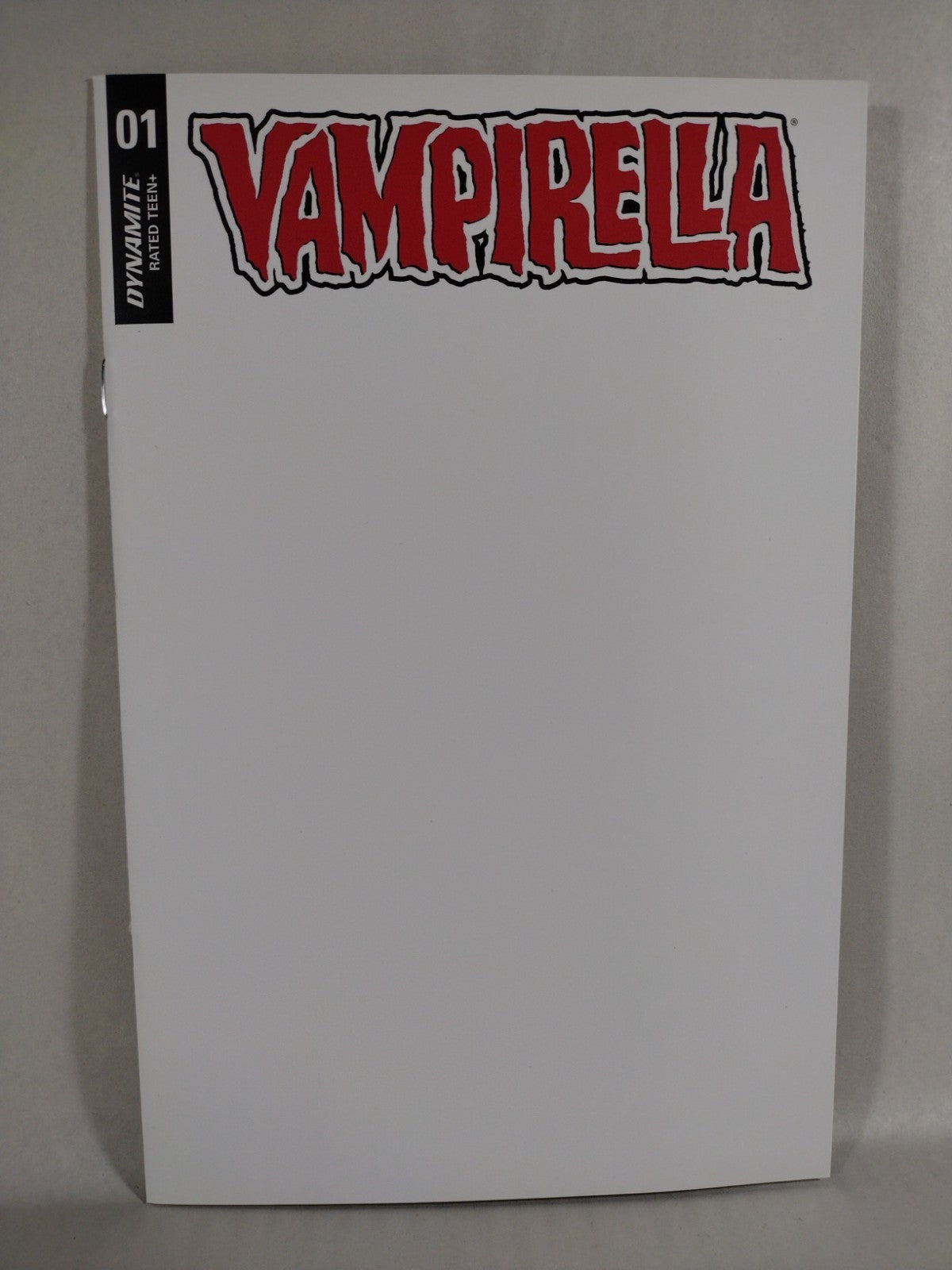 Vampirella #1 (2019) Dynamite Blank Sketch Variant Cover Comic New NM
