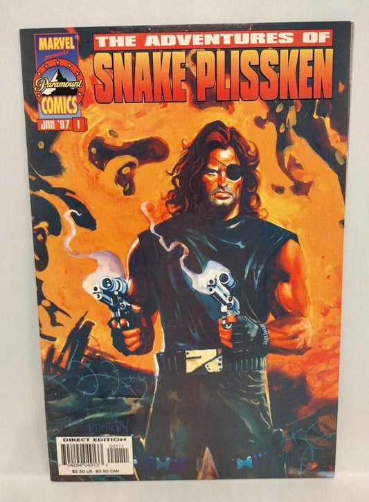 The Adventures of Snake Plissken #1 (1997) Marvel Comic Dan Brereton Cover VF-NM