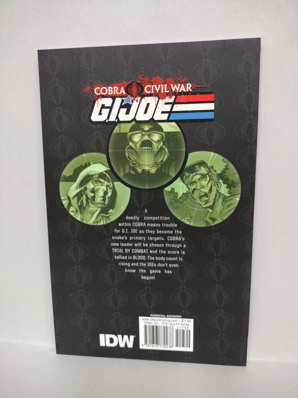 GI Joe: Cobra Civil War (2011) Vol 1 IDW TPB SC #0-4 New