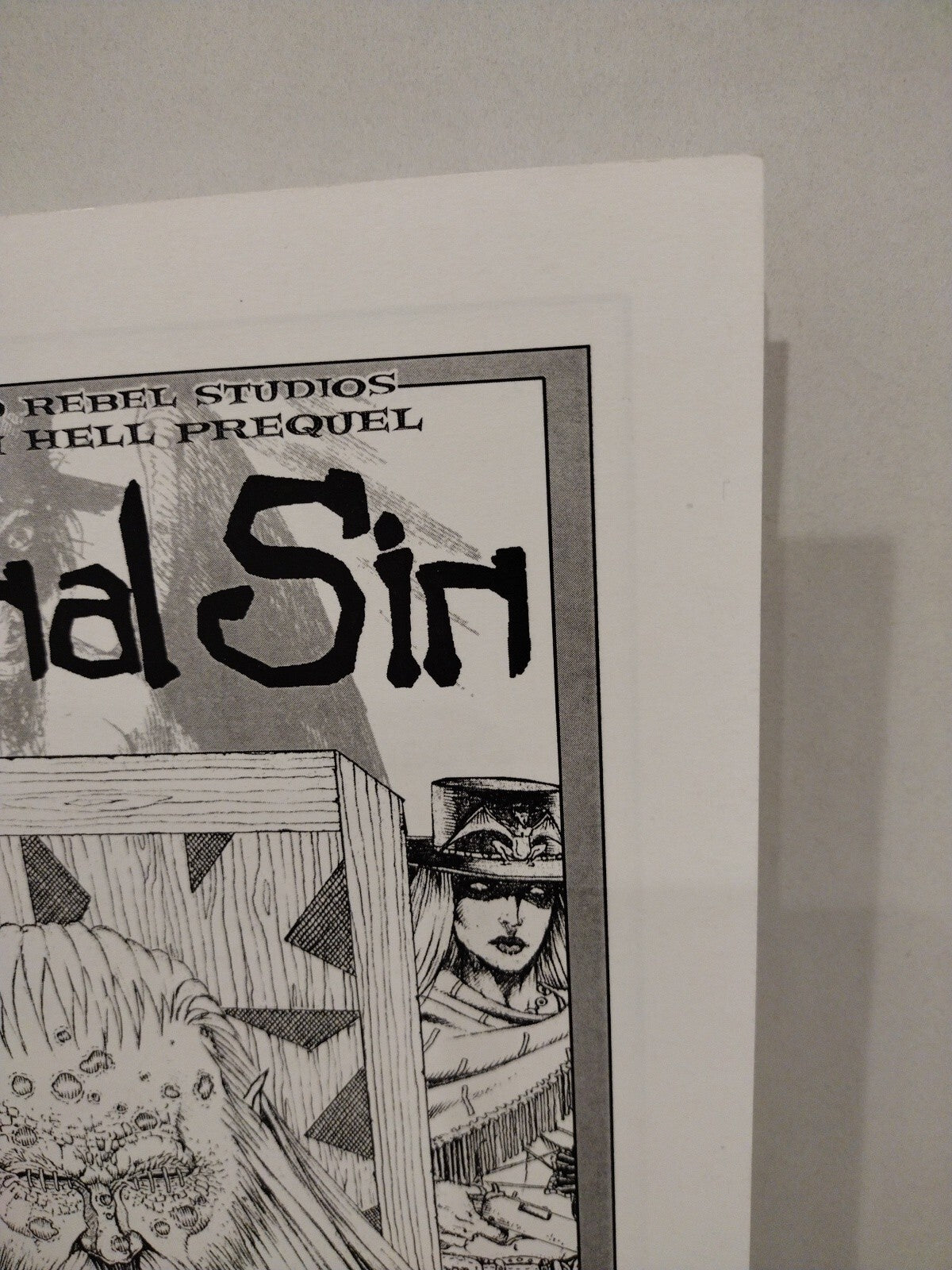Original Sin #1 (2001) Broken Halos Comic Magazine 1st Print Signed Joe Vigil