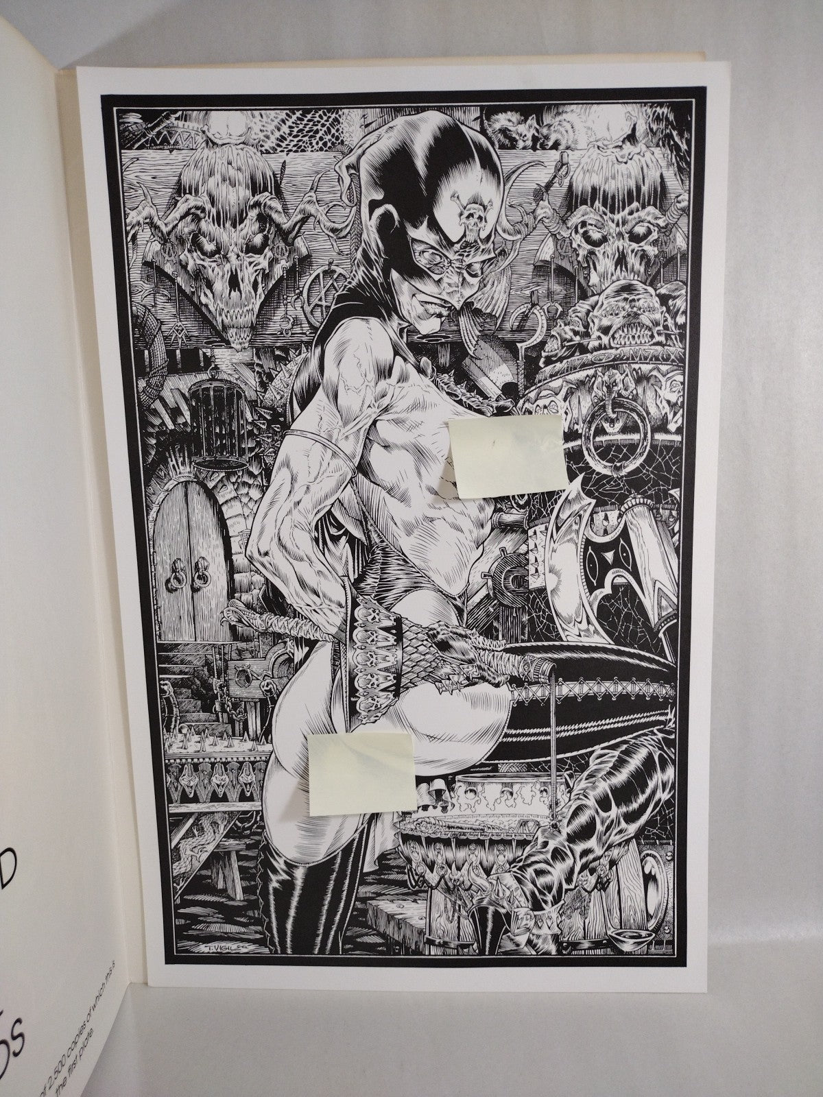 Tim Vigil Macabre Erotica 1990 Rebel Studios Portfolio 4 Plates Signed 808/2500