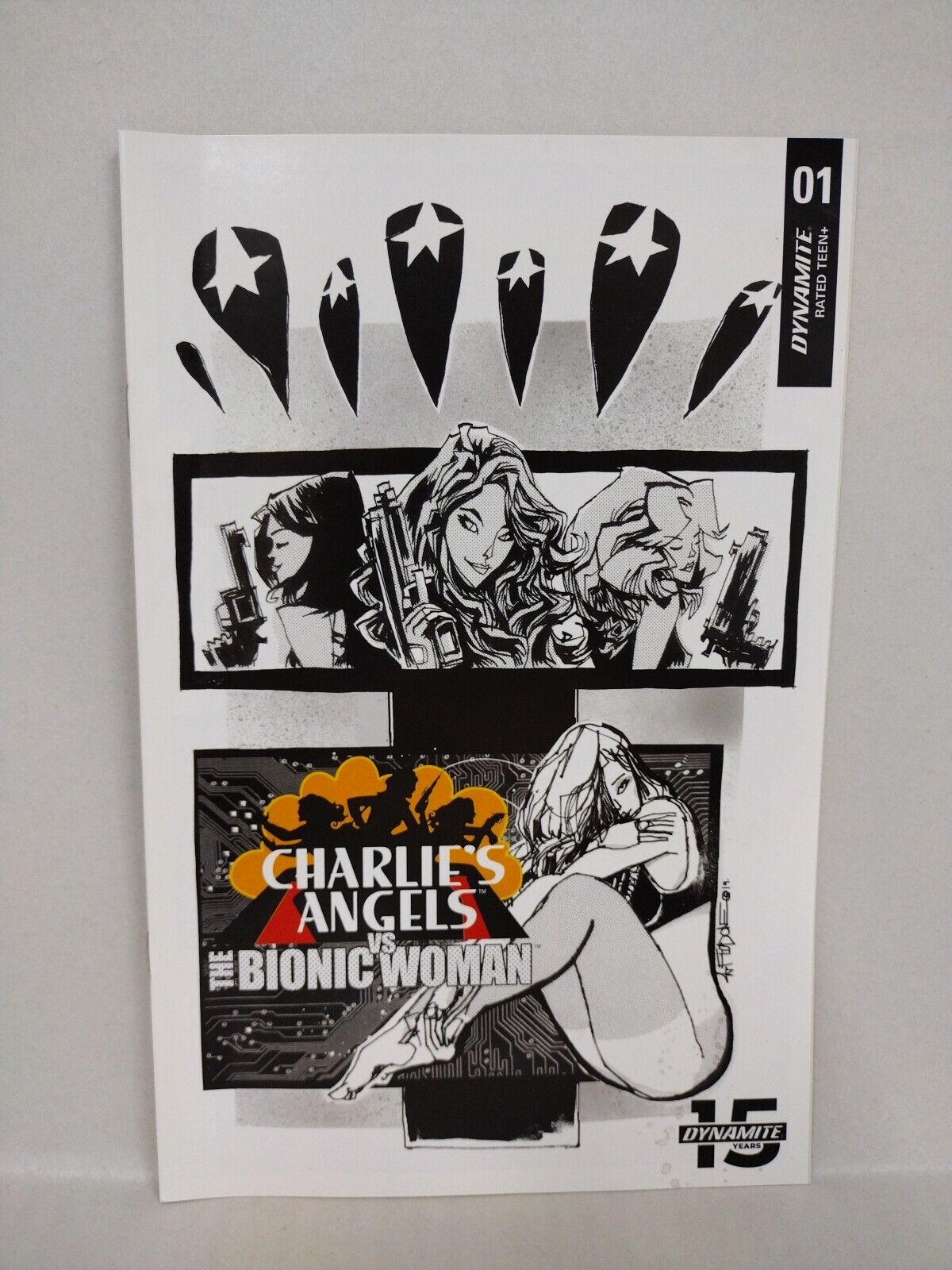 Charlie's Angels Vs Bionic Woman (2019) Dynamite Comic 1:10 Variant Set #1 2 3 