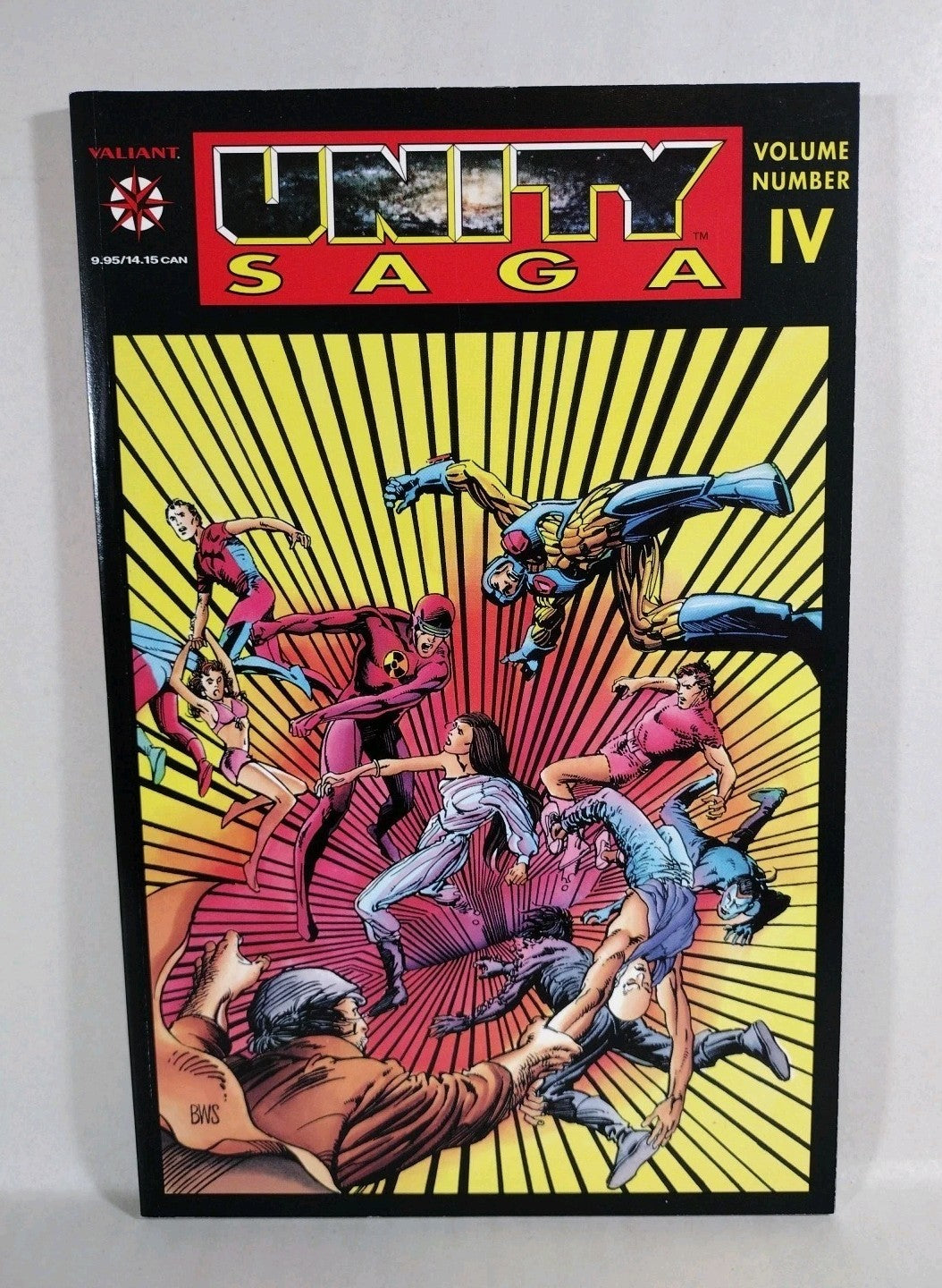UNITY SAGA Vol 4 (1994) Valiant Bob Layton Jim Shooter TPB SC Very good