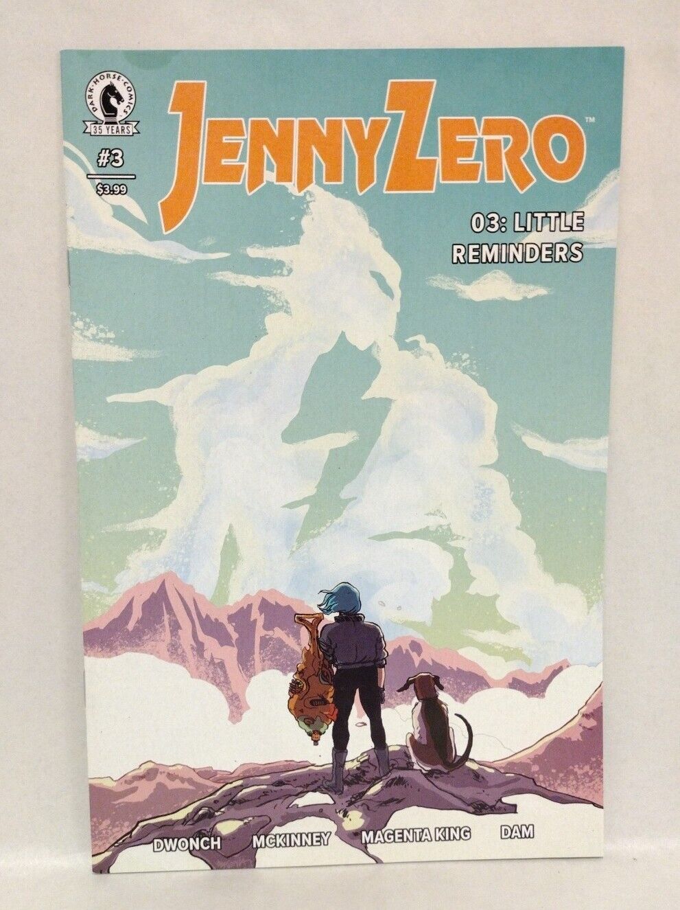 JENNY ZERO (2021) Dark Horse Comic Lot Set #1 2 3 Corrected Edition Dwonch 