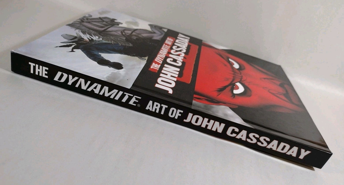 Dynamite Art Of John Cassaday (2020) HC Signed Edition Zorro Lone Ranger