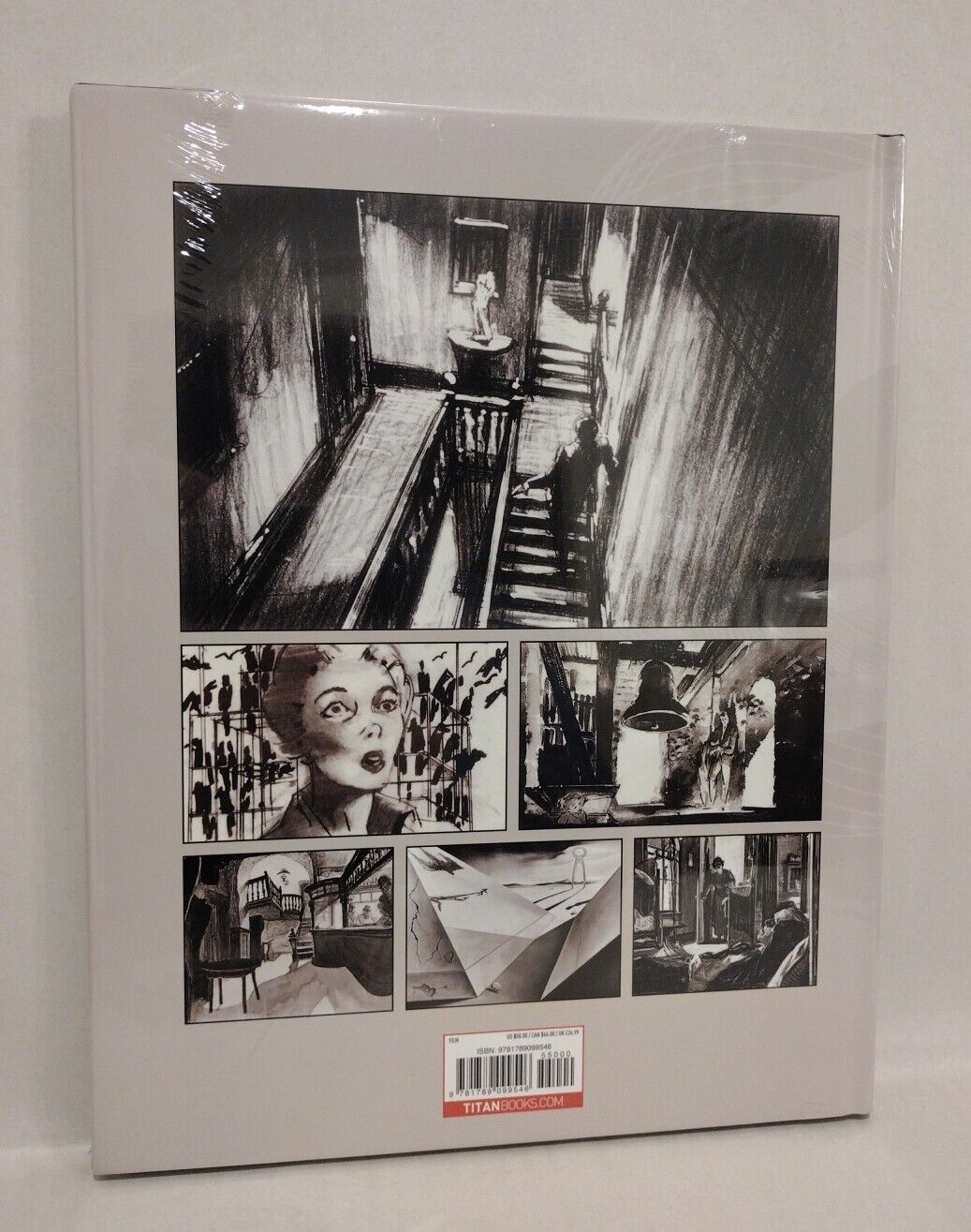 Alfred Hitchcock Storyboards (2024) Titan Hardcover Tony Lee Moral New Sealed