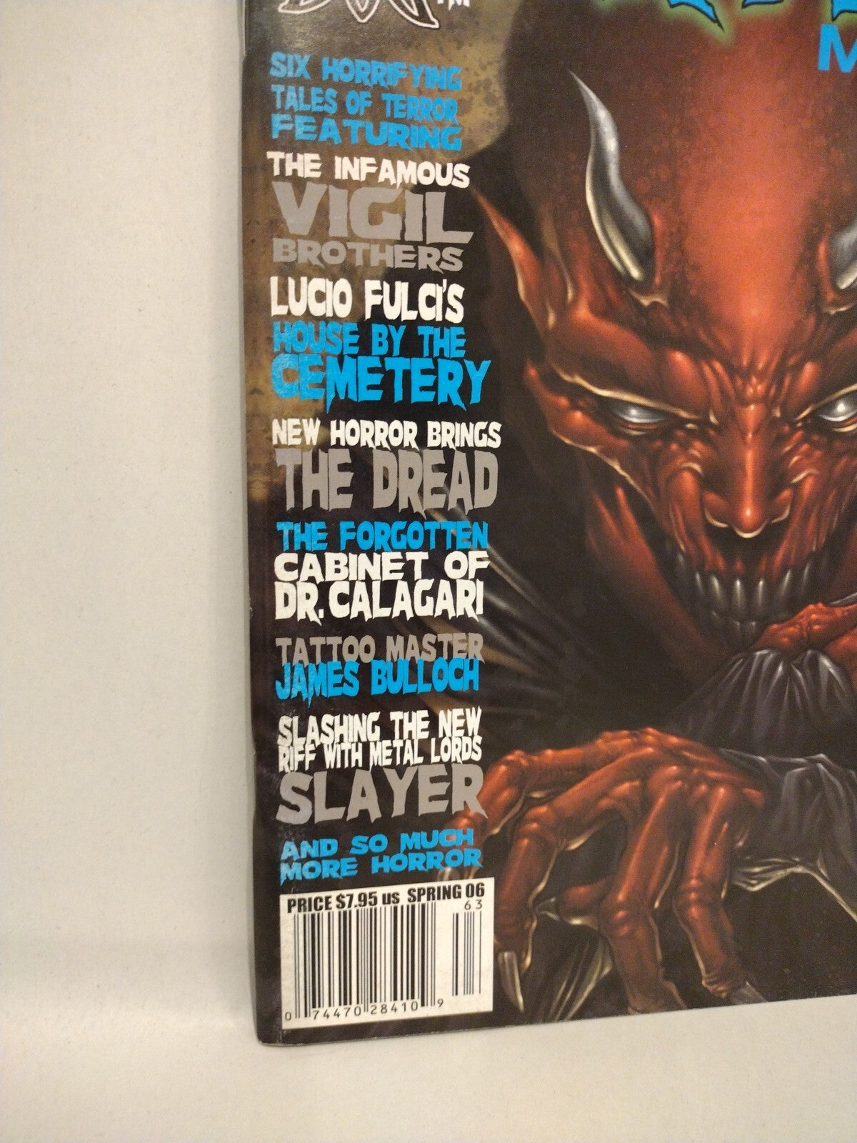 Cryptic Magazine #2 (2006) Dead Dog Comics Slayer Sid Haig Joe & Tim Vigil Cover