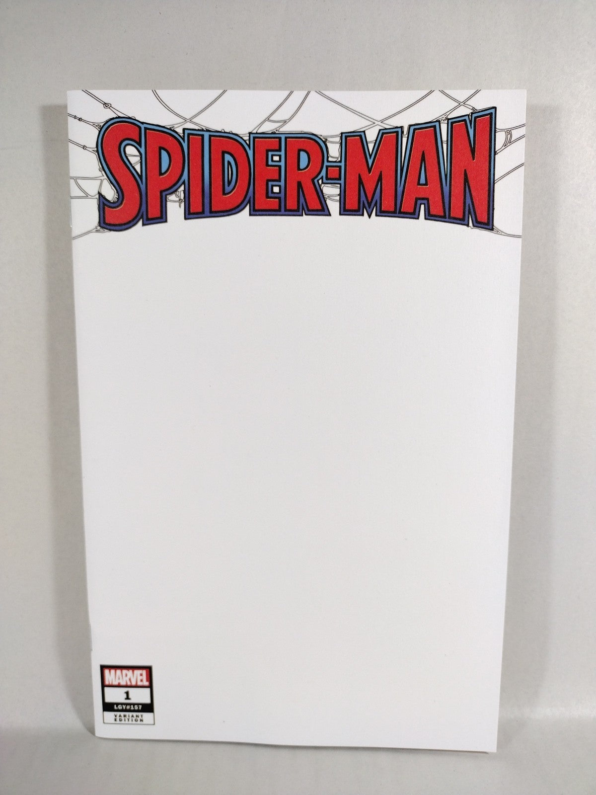 Spider-Man #1 (2022) Marvel Blank Sketch Variant Cover Slott Bagley NM