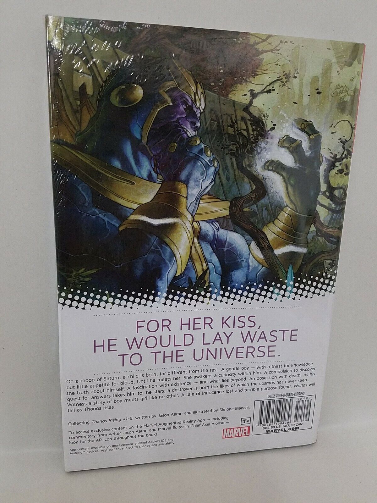 Thanos RIsing Marvel Hardcover New Sealed Jason Aaron Simon Bianchi HC