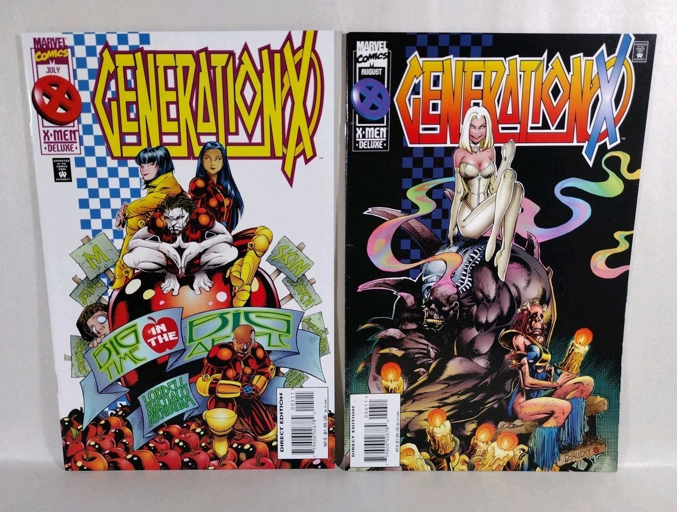 Generation X 1994 Marvel Comic Chris Bachalo Lot 1-3 5-9 11 12 14-16 18-20 22-24