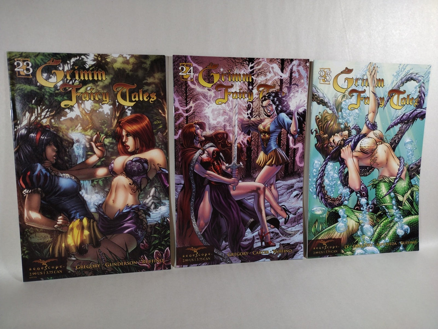 Grimm Fairy Tales 2007 Zenescope Comic Lot Set #13-43 Annual 2007 08 Giant SZ 1