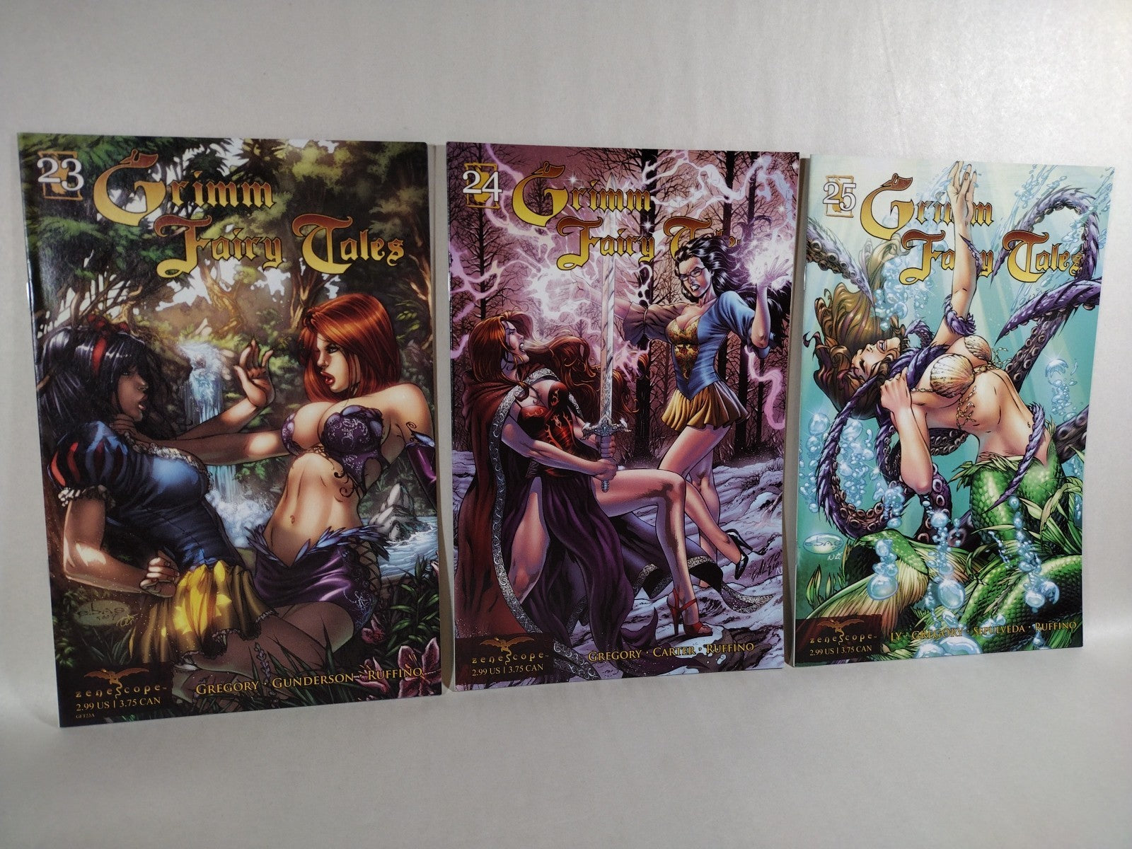 Grimm Fairy Tales 2007 Zenescope Comic Lot Set #13-43 Annual 2007 08 Giant SZ 1