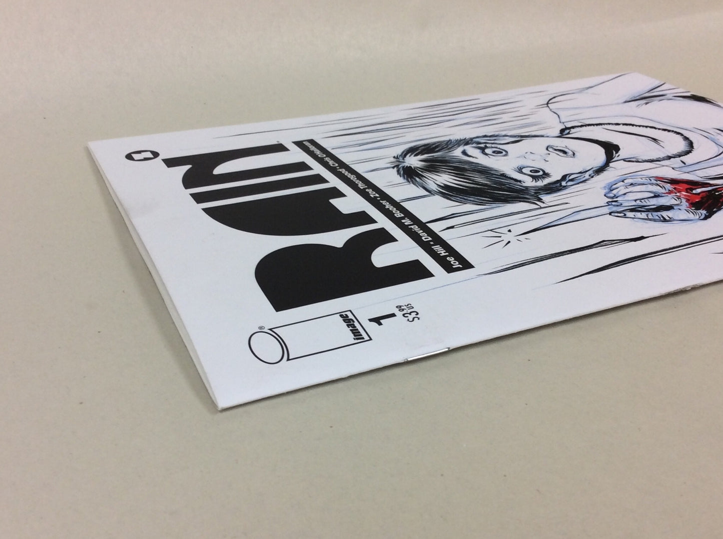 Rain #1 (2022) Image Sketch Cover Variant Comic W Original Art Dave Castr Art