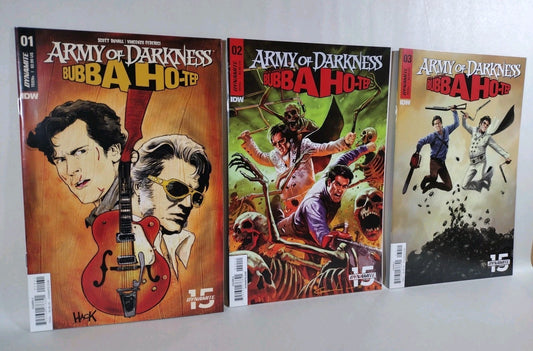 Army of Darkness Bubba Ho Tep (2019) Dynamite Comic Lot #1 2 3 Duvall Federrici