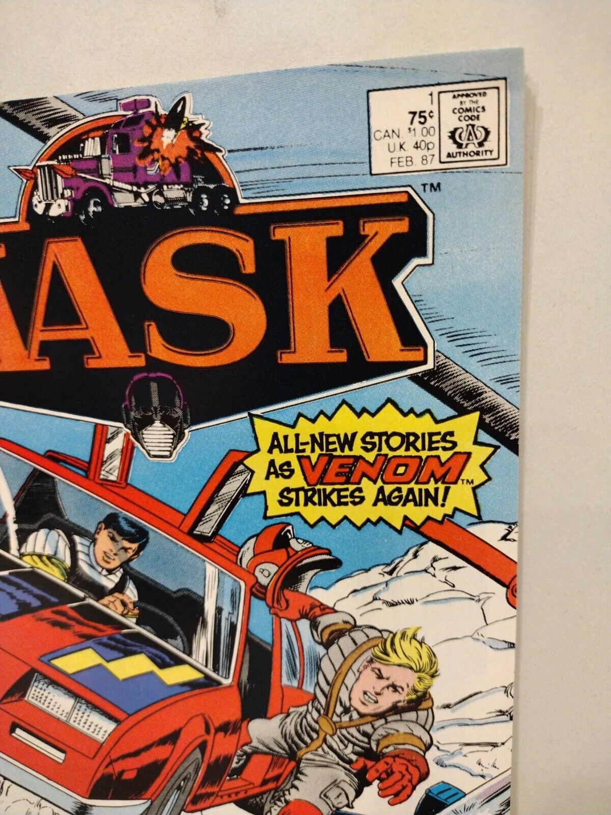 Mask #1 (1986) DC Comic Curt Swan Kurt Schaffenberger VF-NM 