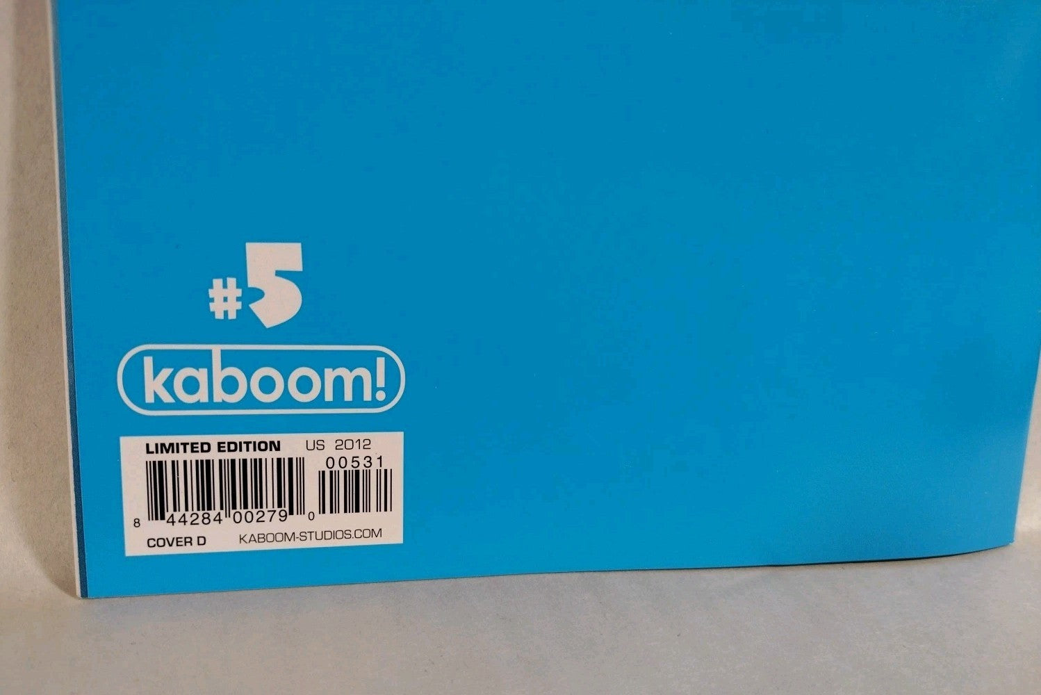 Adventure Time #5 (2012) Boom Comic Gabe Krahulik Virgin Variant Cover D VF