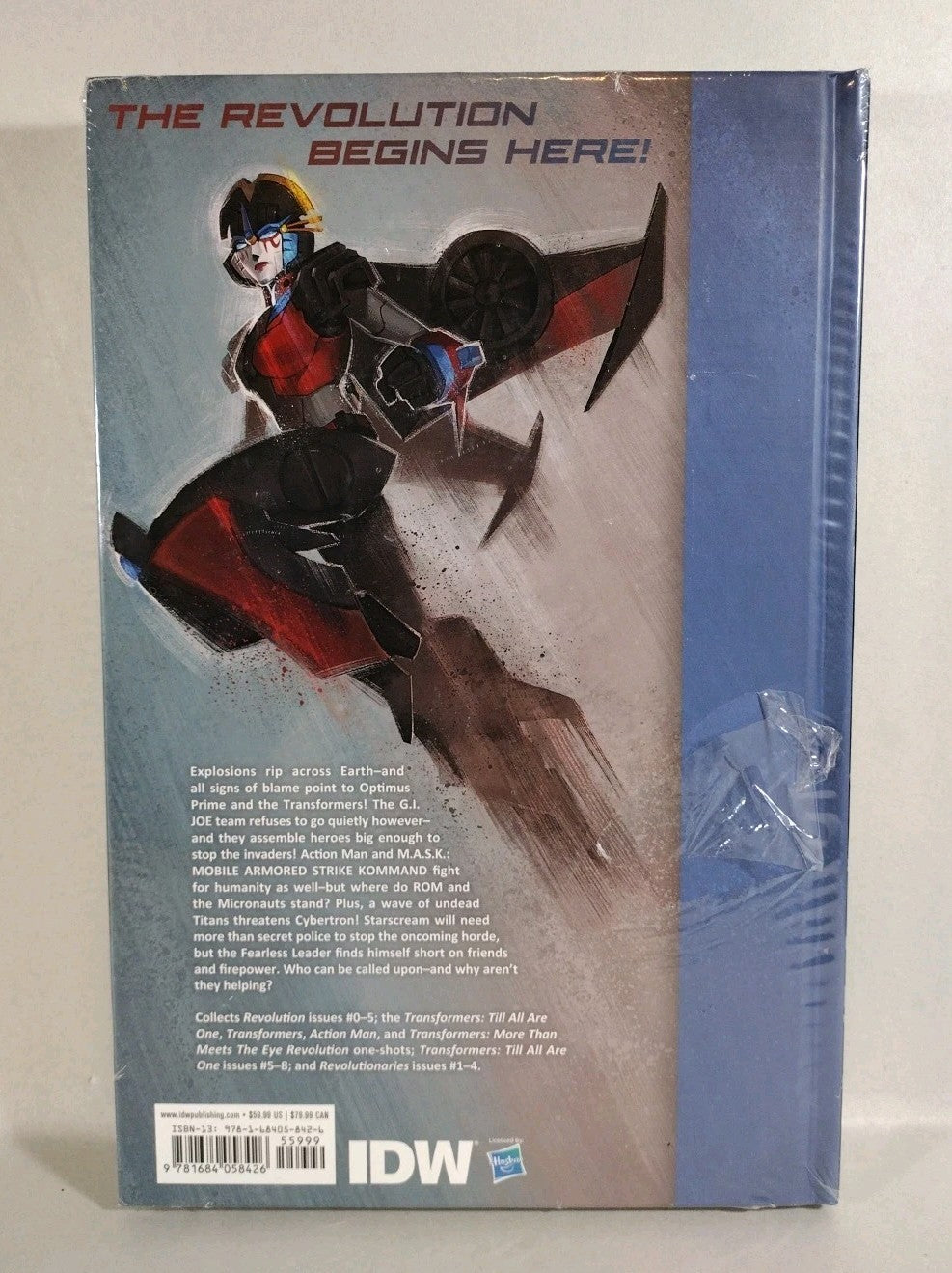 TRANSFORMERS IDW Collection Phase Three Vol 1 Hardcover Sealed W Damage 