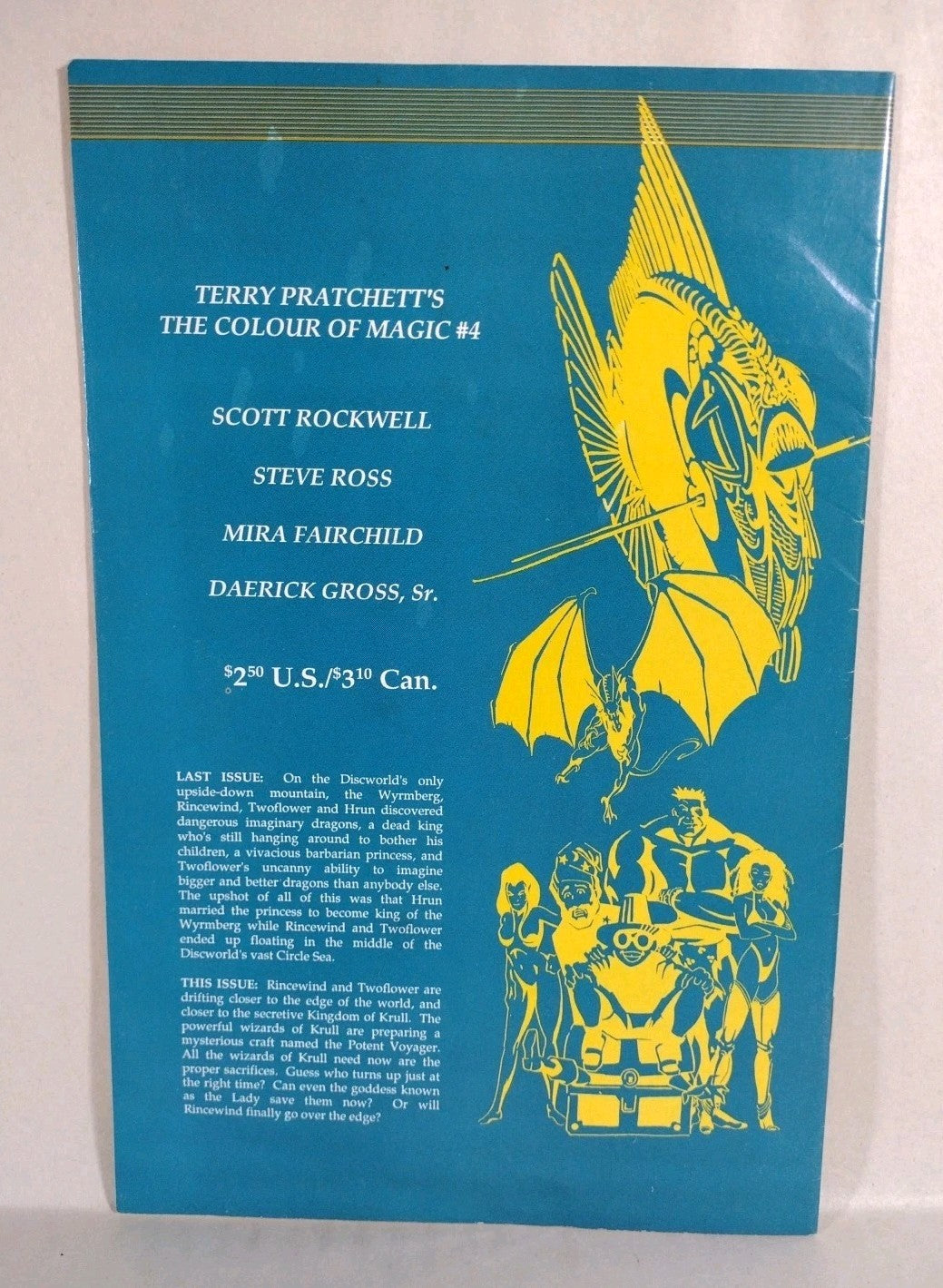 Terry Pratchett's Colour of Magic 1991 Complete Innovation Comic Series 1 2 3 4