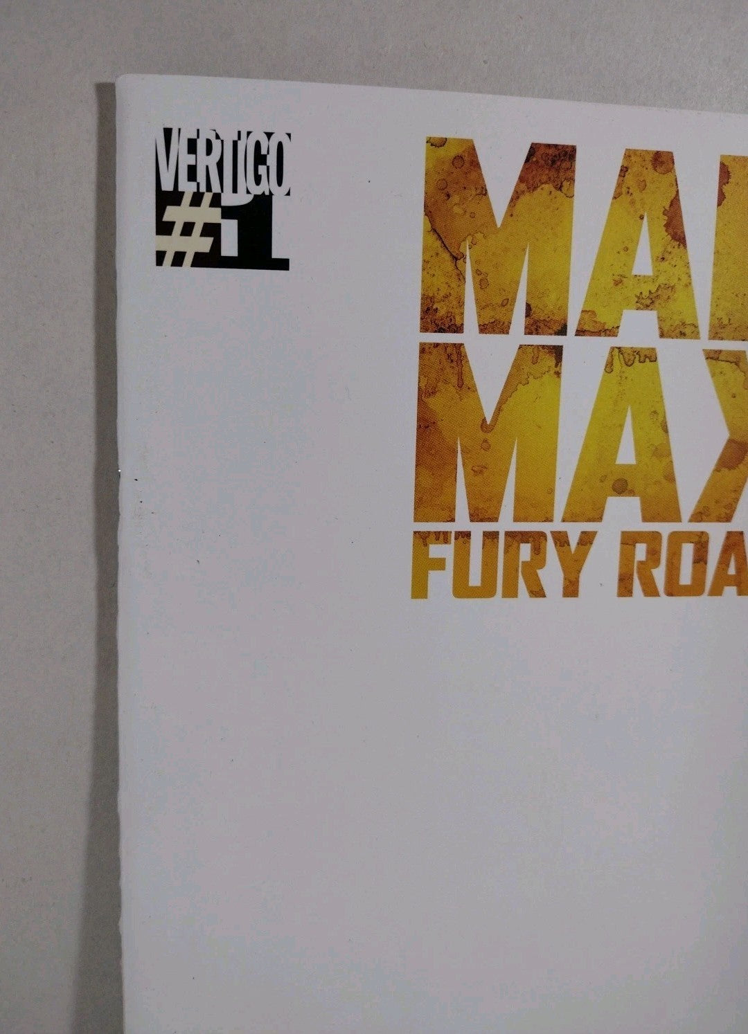 Mad Max Fury Road # 1 (2015) DC Vertigo Blank Sketch Variant Cover New NM