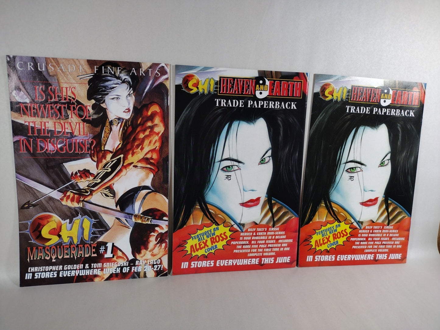 Shi (1997) The Series 1-13 Manga 2000 1-3 1/2 Heaven & Earth 1-4 Grifter 1-2
