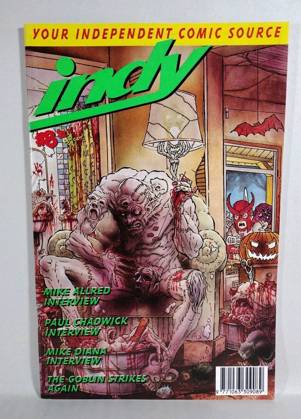 Indy (1994) Blackmore Independent Comic Magazine Lot #7 8 Tim Vigil Don Simpson