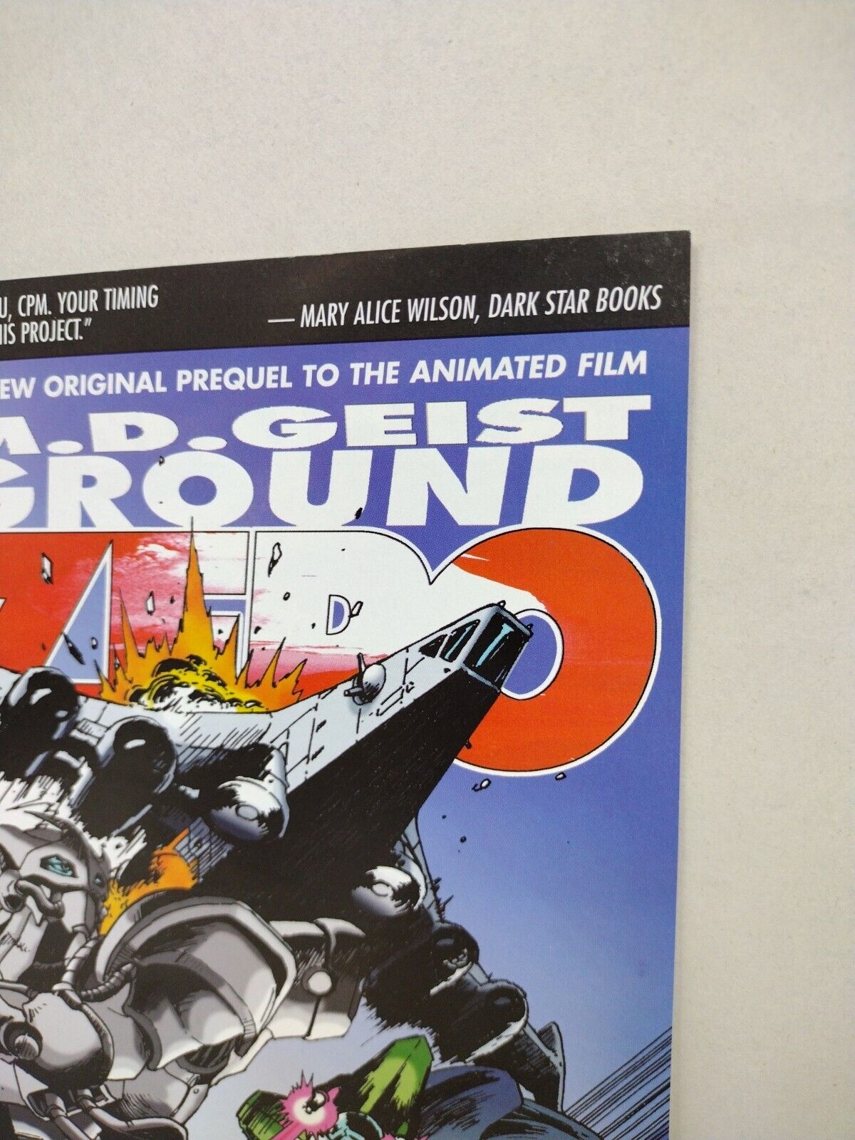 MD Geist Ground Zero #3 (1996) CPM Comics Animated Fim Prequel Last Issue