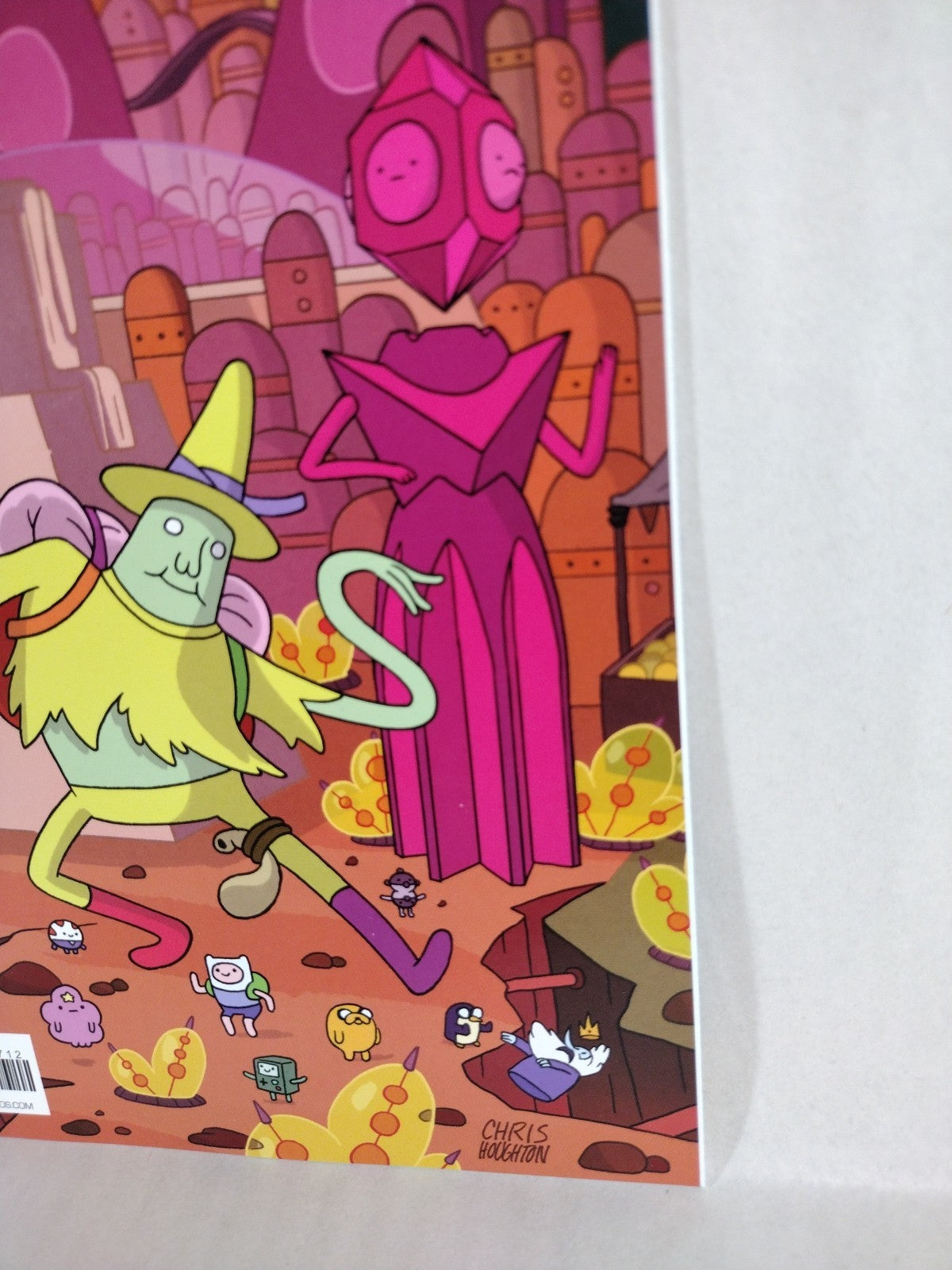 Adventure Time #7 (2014) Boom Comic Chris Houghton 2nd Print Variant Cover NM