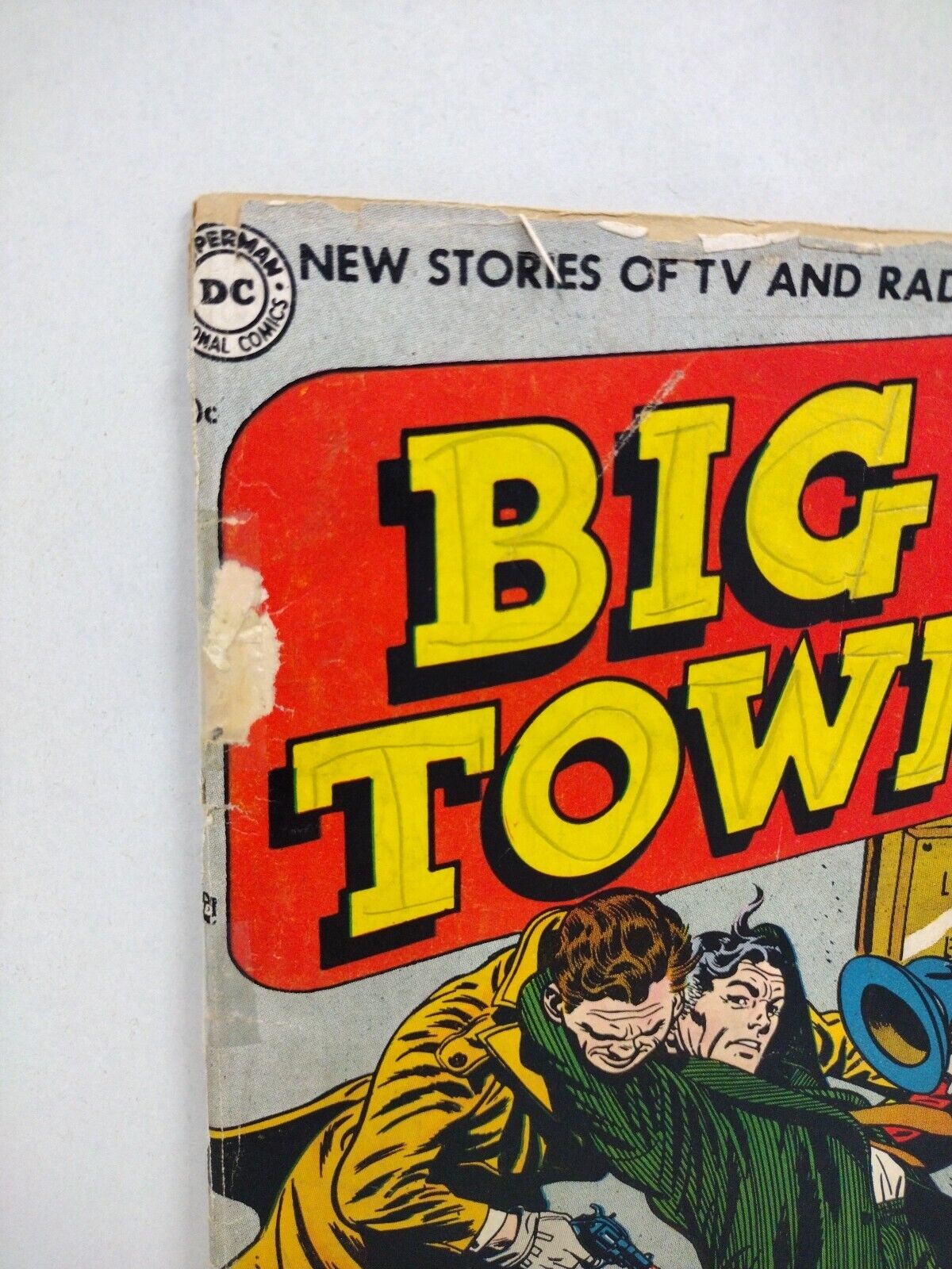 Big Town #8 (1951) DC Comic Golden Age Crime Comic