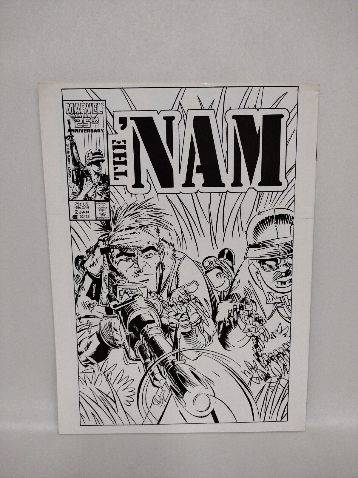 The NAM Magazine (1988) Marvel Comic Lot Set #1 2 3 4 5 Michael Golden FN