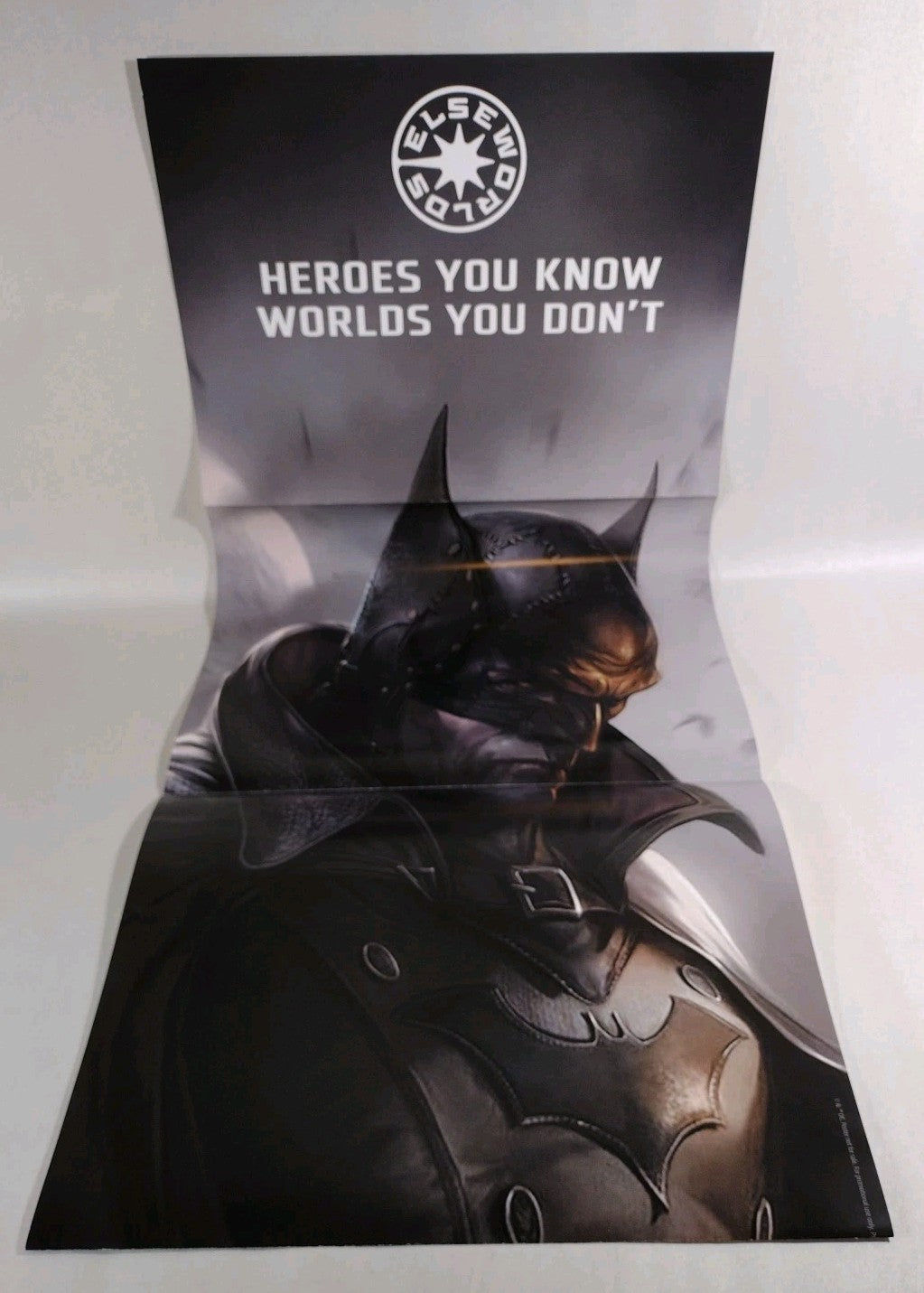 DC Elsewords (2024) Promotional Comic Folded Poster Set Of 6 Batman Vampires 