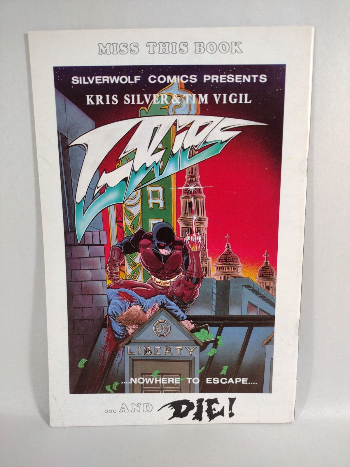 Fat Ninja (1986) Complete Silverwolf Comic Set #1 2 3 4 5 Gary Amaro VG-VF