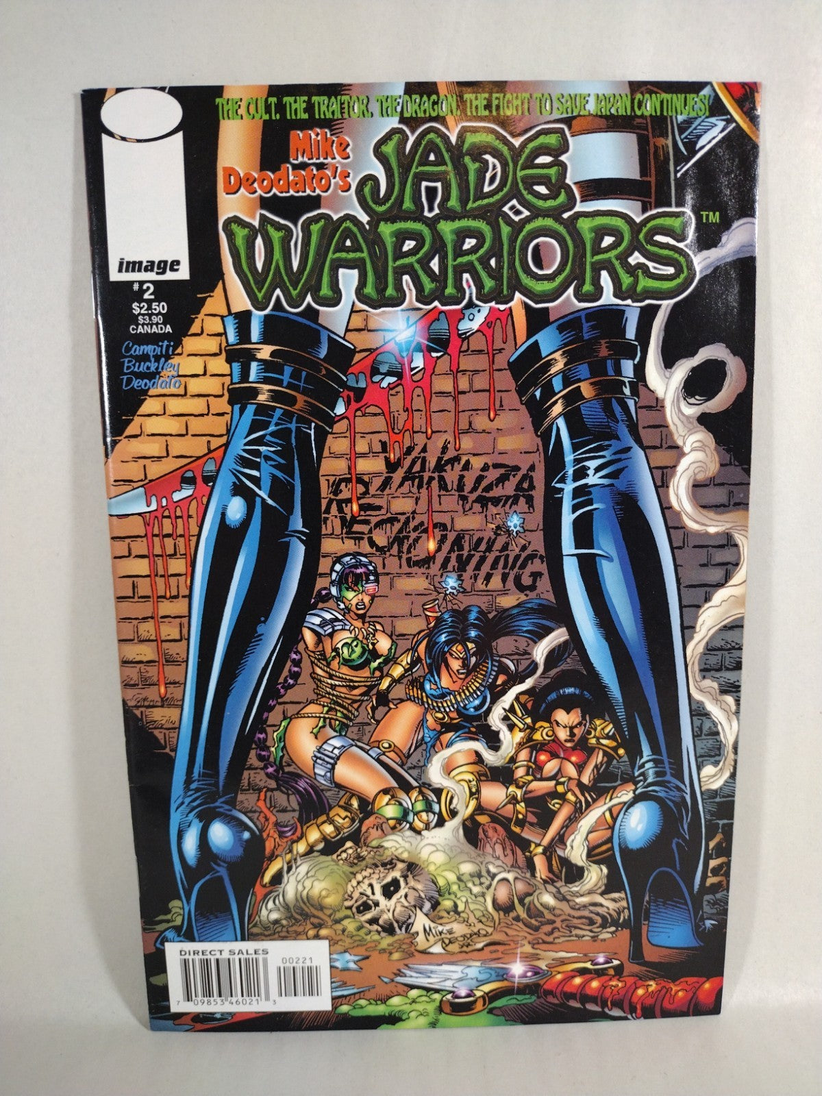 Jade Warriors 1st Appearance Amazing Comic Lot #1-2 Dangerous Secrets Angel Heat