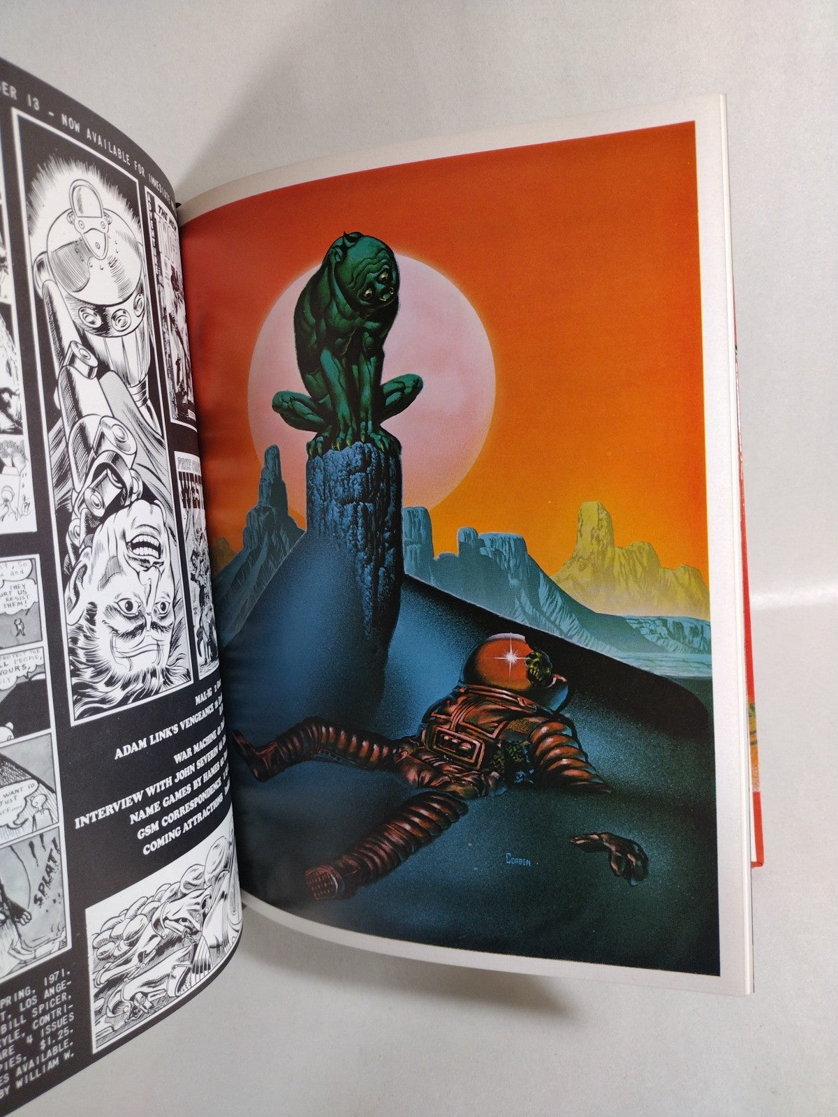 Anomaly 1969 Complete Comic Magazine Series #1-4 Custom Bound HC ARG Frazetta 