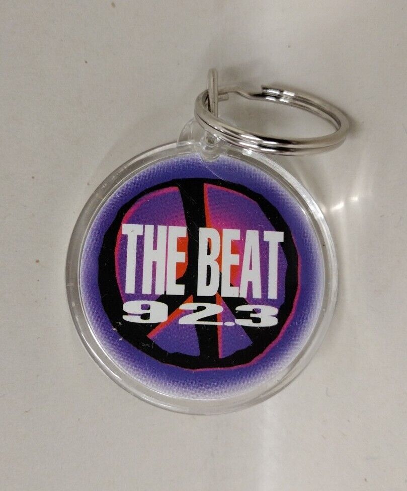 92.3 The Beat Summer Jam 1996 Key Chain HIP HOP MEMORABILIA VINTAGE RARE New