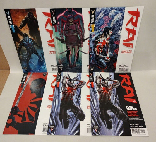 Rai (2014) #1 Valiant Comic Variant Set of 6 Matt Kindt Clayton Crane VF-NM