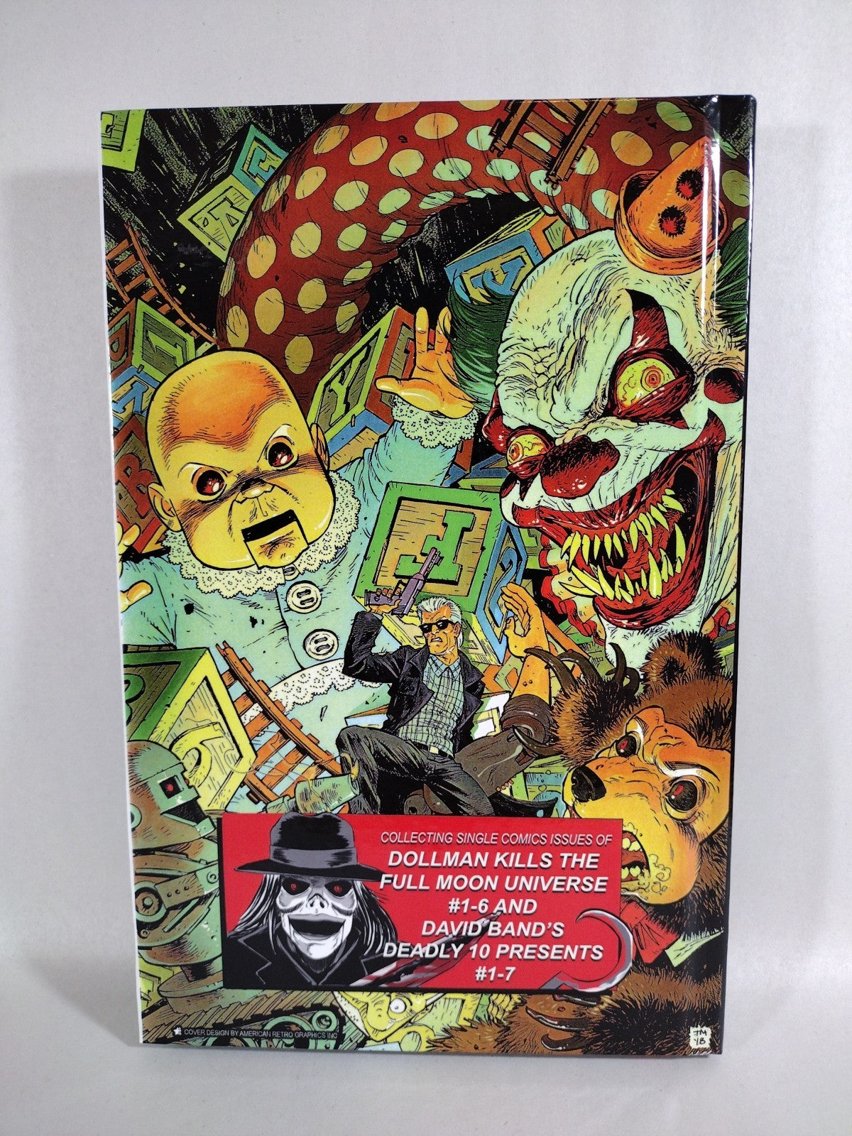 Full Moon Comix Library Edition Custom Bound Comic Hardcover ARG 165 Deadly Ten