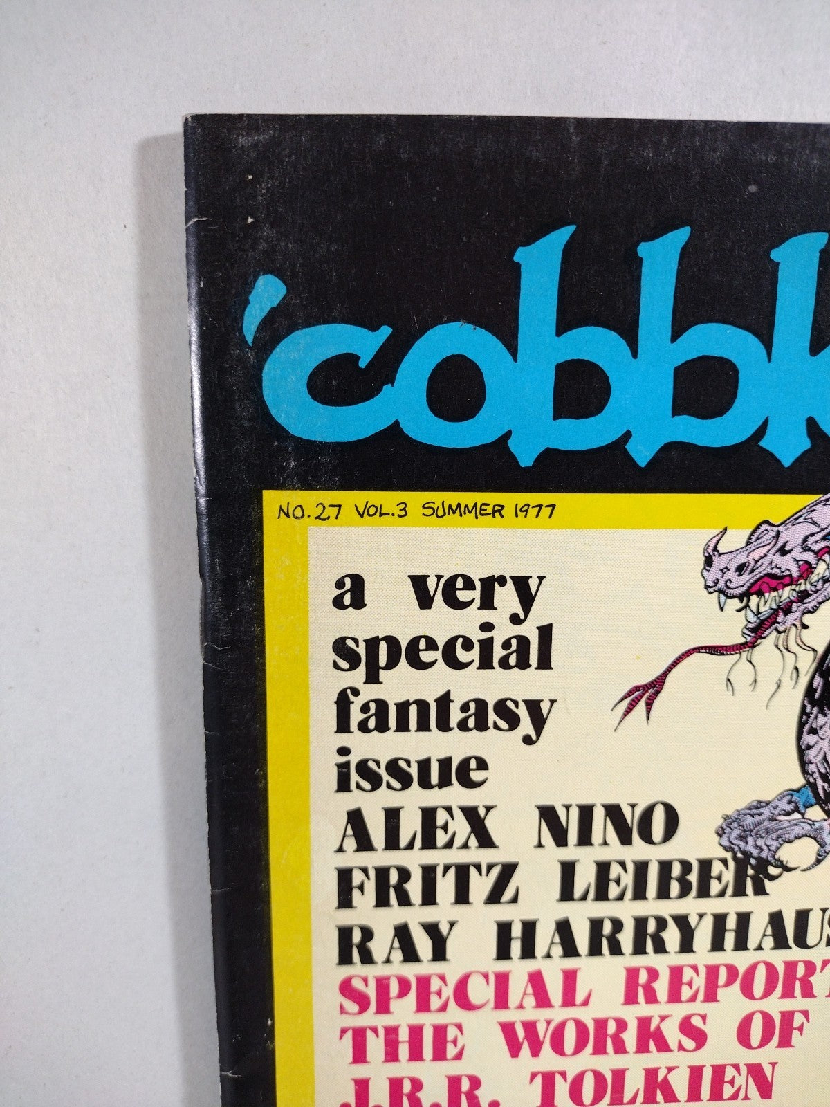 Cobblestone #27 (1977) Magazine Of All The Arts W Alex Nino Print Bruce Berry FN