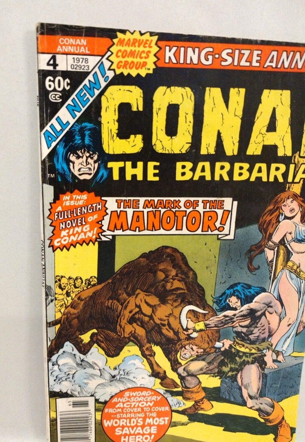 Conan (1977) King Size Annual Marvel Comic Lot Set 3 4 5 6 7 