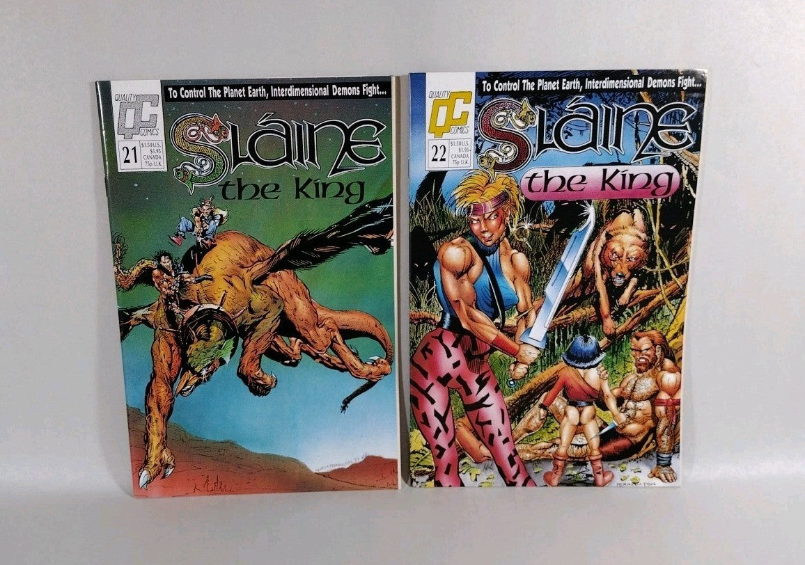 Slaine The Berserker (1988) Quality Comics Lot #10 11 12 13 21 22 23 24 2000ad 