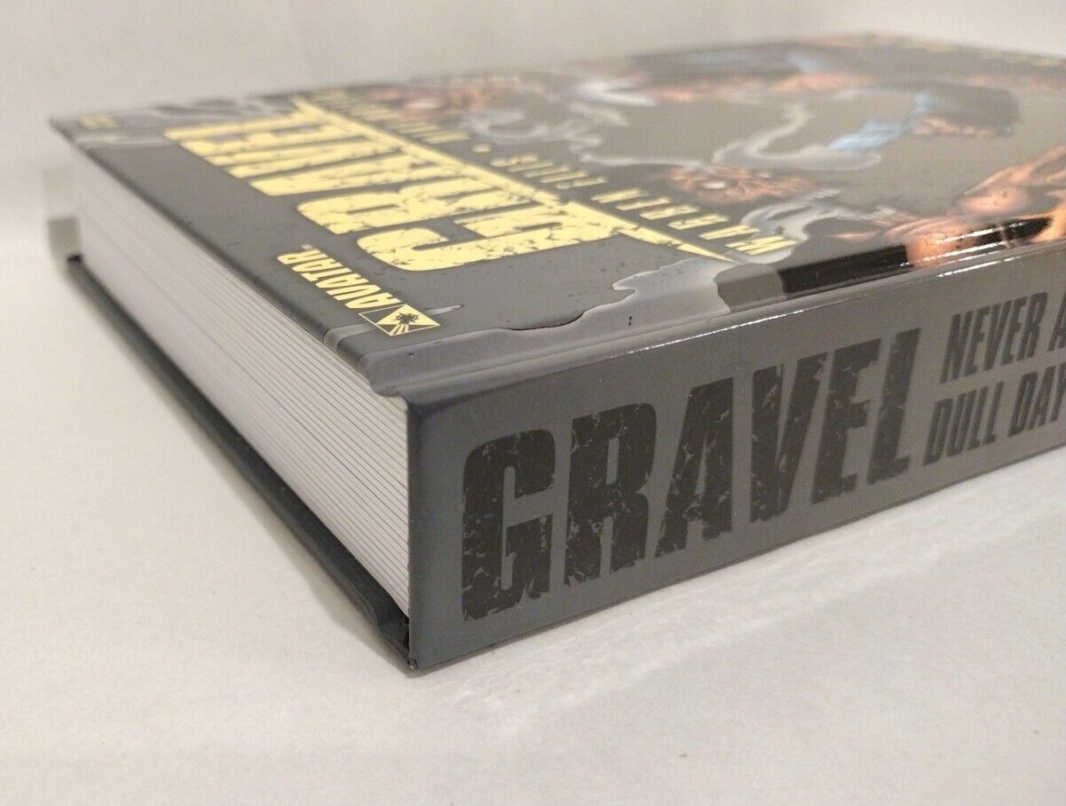 GRAVEL Never A Dull Day (2008) Avatar Omnibus HC 2x Signed Edition Warren Ellis