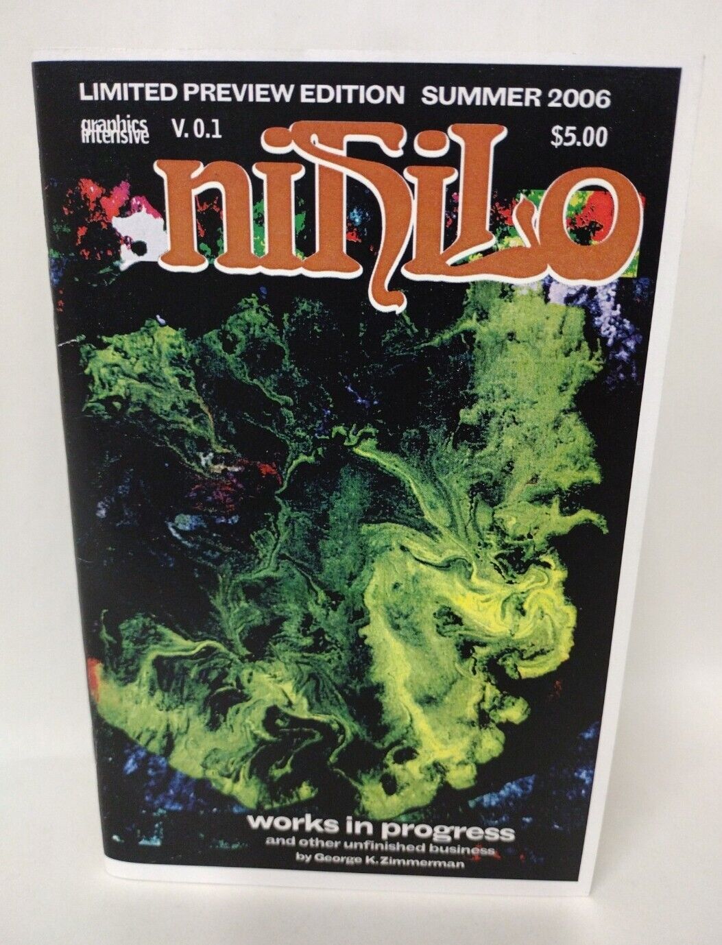 Nihilo Vol 1 (2006) Aurelia Art Book Preview Edition Surreal Horror Comic 