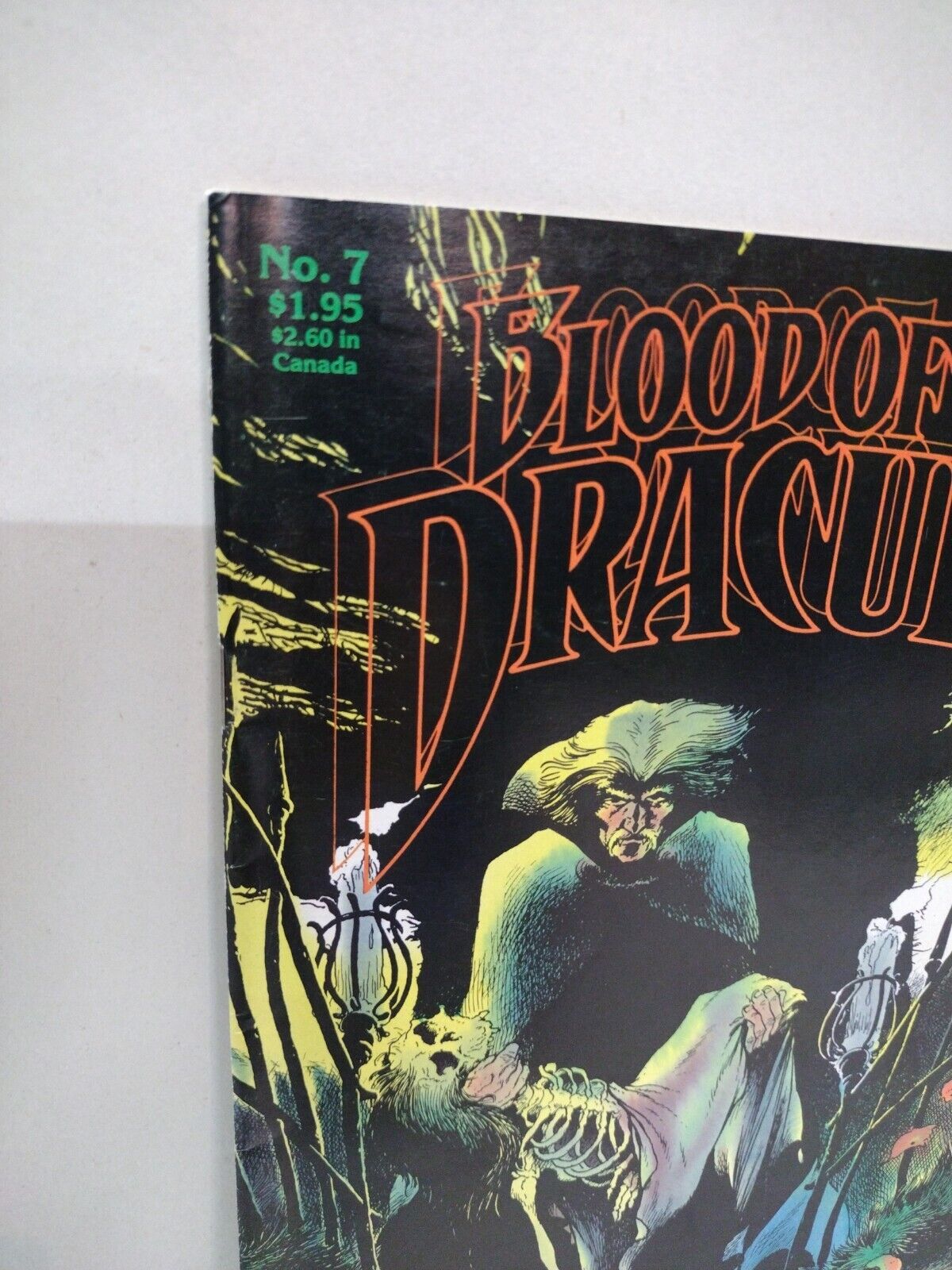 Blood of Dracula (1988) #7 Charles Vess Cover Art Adam Hughes Apple Comics