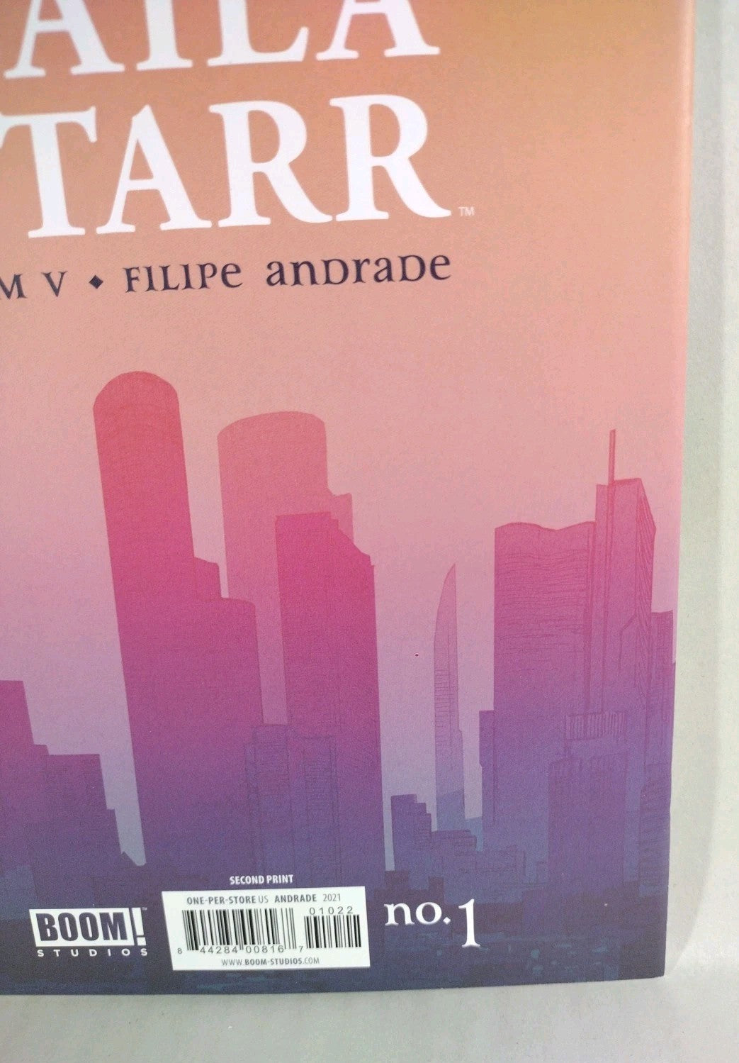 Many Deaths Of Laila Starr #1 (2021) Boom Studios 2nd Print 1 Per store Variant