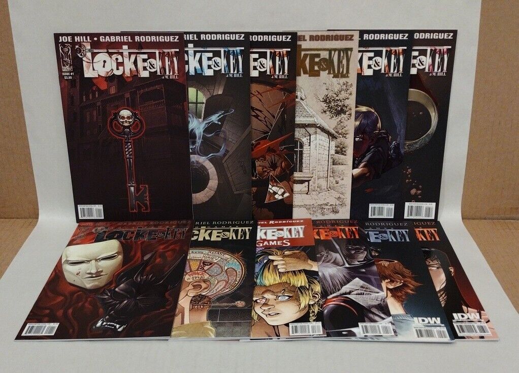 Locke And Key IDW Complete Comic Sets #1-6 (2008) Head Games #1-6 1st Prints NM