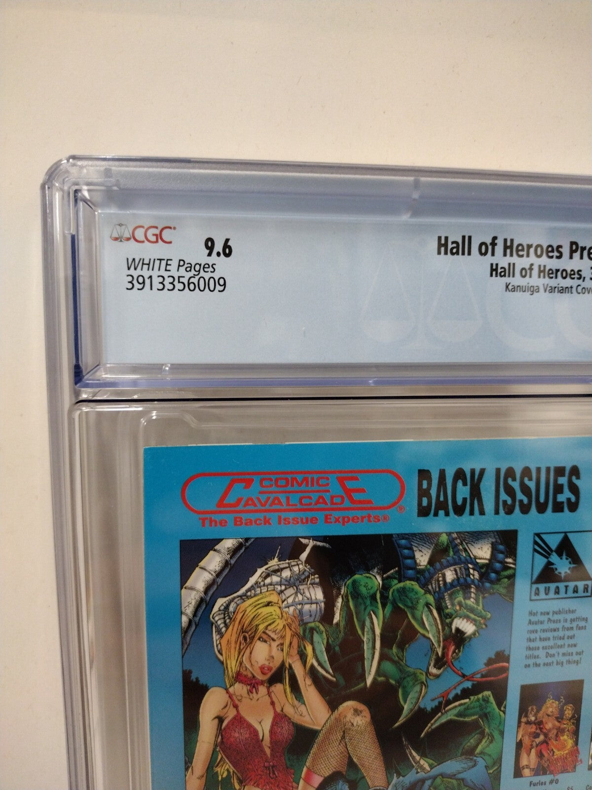 Hall Of Heroes Presents #0 (1997) Martin Variant Comic CCG 9.6 1st Salamanddroid