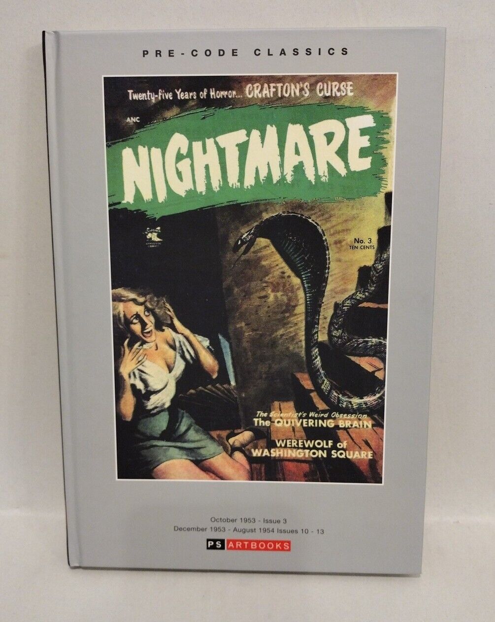 Nightmare Vol 1 (2017) PS Artbooks HC Slipcase Edition Pre Code Horro Comics NEW