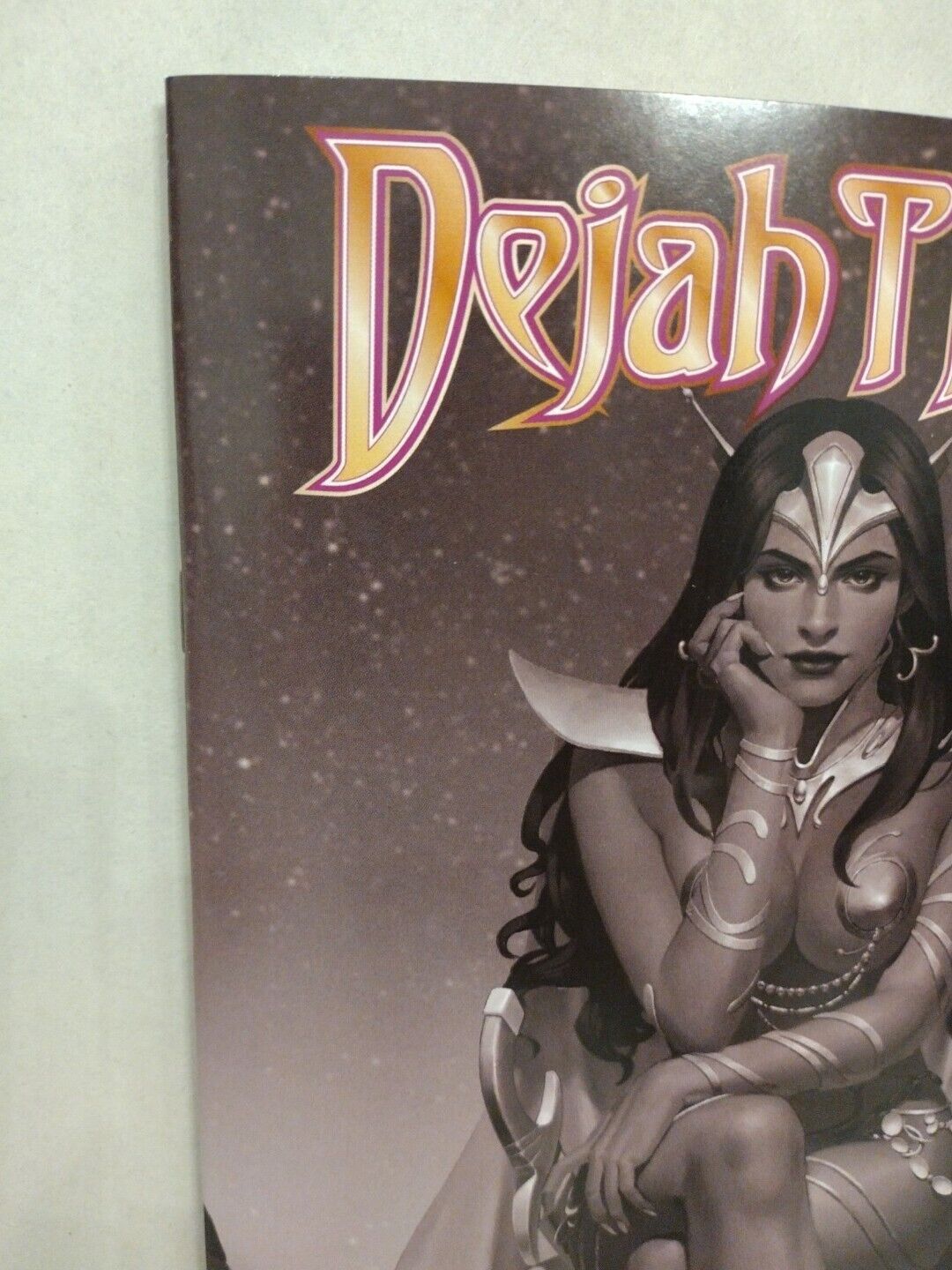 Dejah Thoris 1 (2023)  Dynamite Comic Incentive BW Cvr C Lucio Junggeon Yoon Art