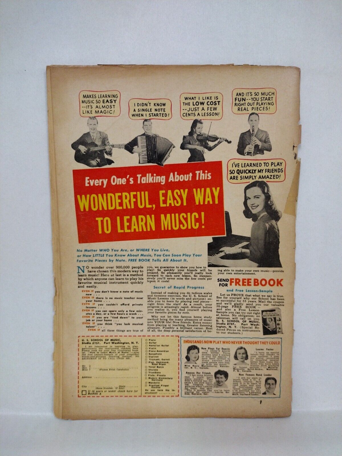 Love Secrets #36 (1954) Comic Magazines Golden Age Low Grade