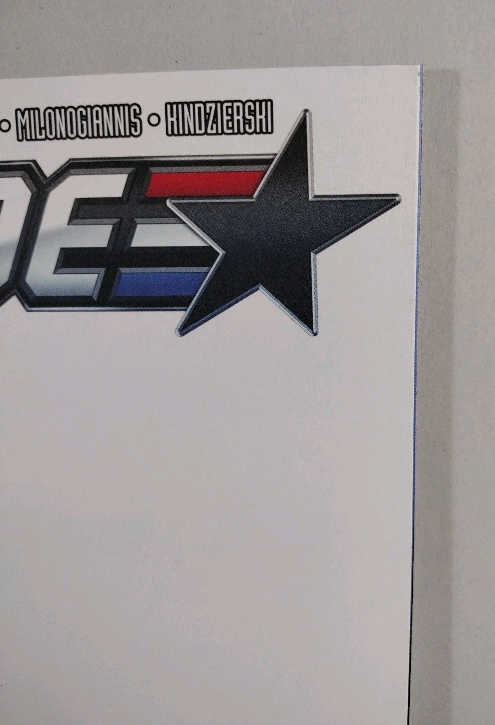 GI Joe #1 (2016) IDW Blank Sketch Variant Cover Comic Reconstruction New NM