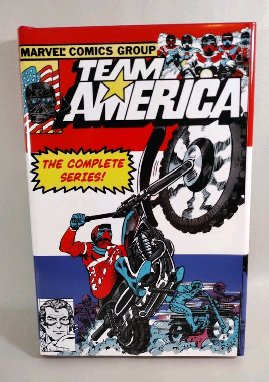 Team America (1982) Marvel Complete Series Custom Bound Comic HC W Dustjacket